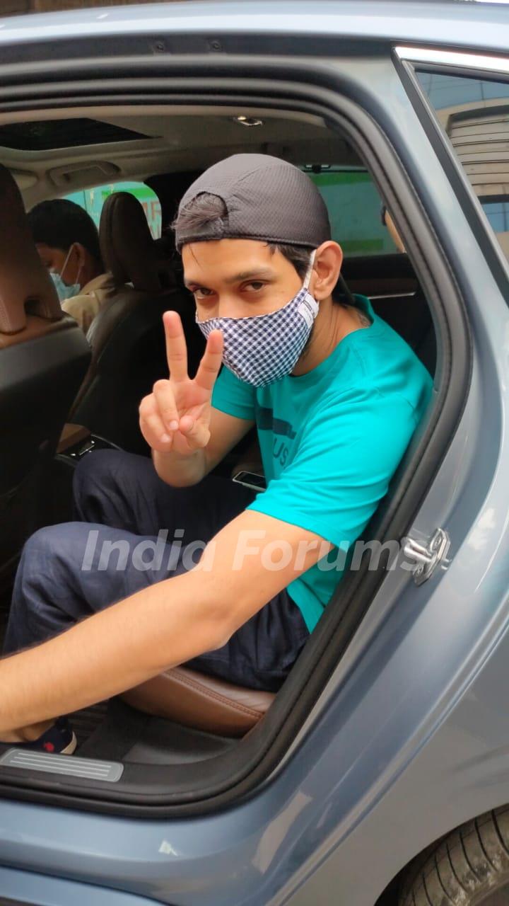 Vikrant Massey spotted around the town!