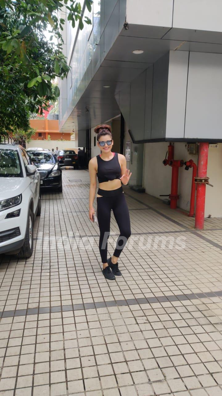 Urvashi Rautela snapped around the town! 