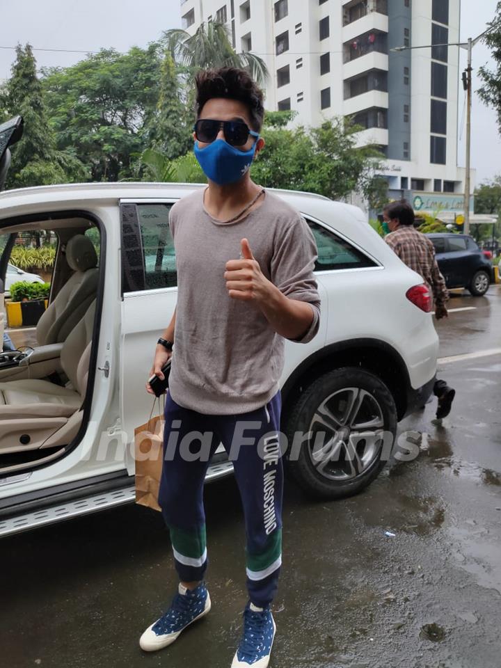 Aparshakti Khurana snapped around the town!