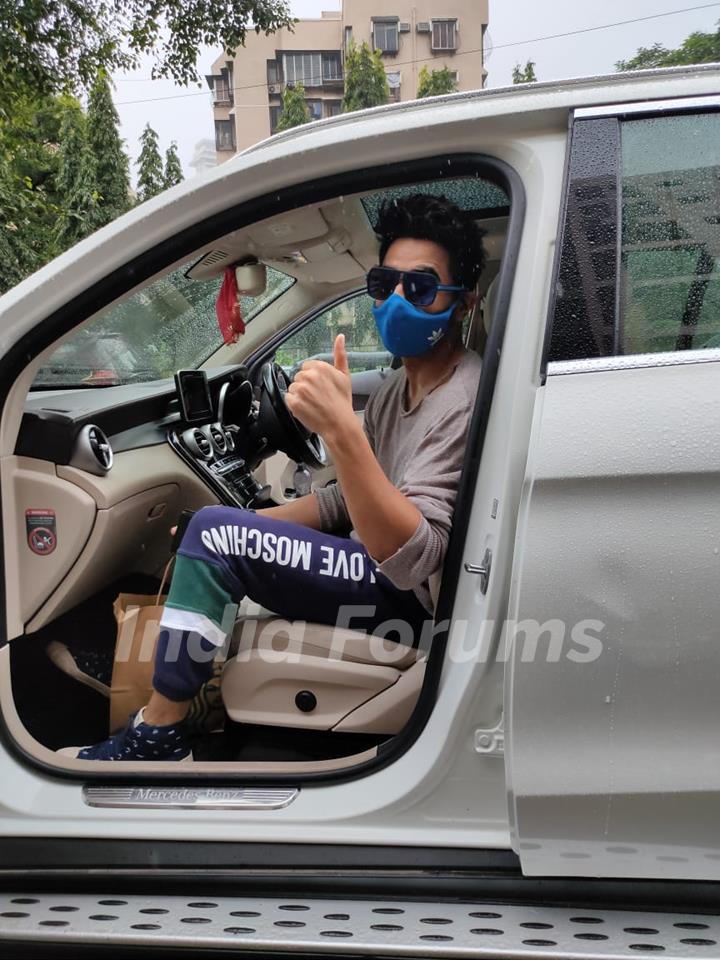 Aparshakti Khurana snapped around the town!