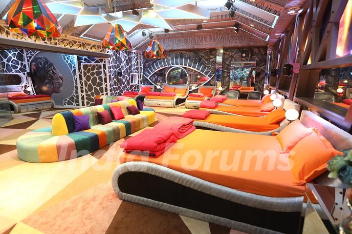 Bedroom area of Bigg Boss 14 house