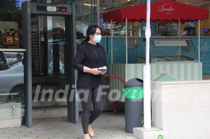 Ayesha Shroff snapped around the town