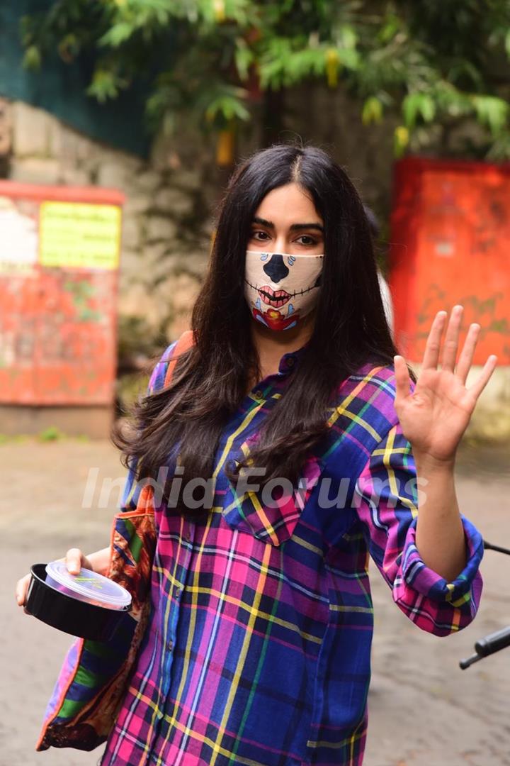 Adah Sharma snapped around the town!