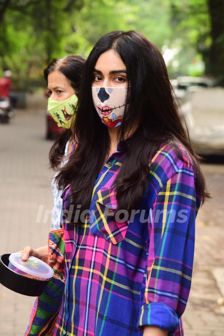 Adah Sharma snapped around the town!