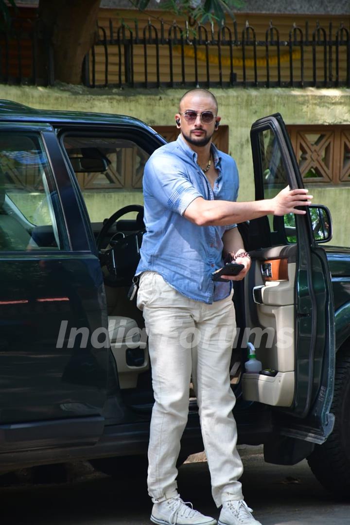 Arunoday Singh snapped around the town