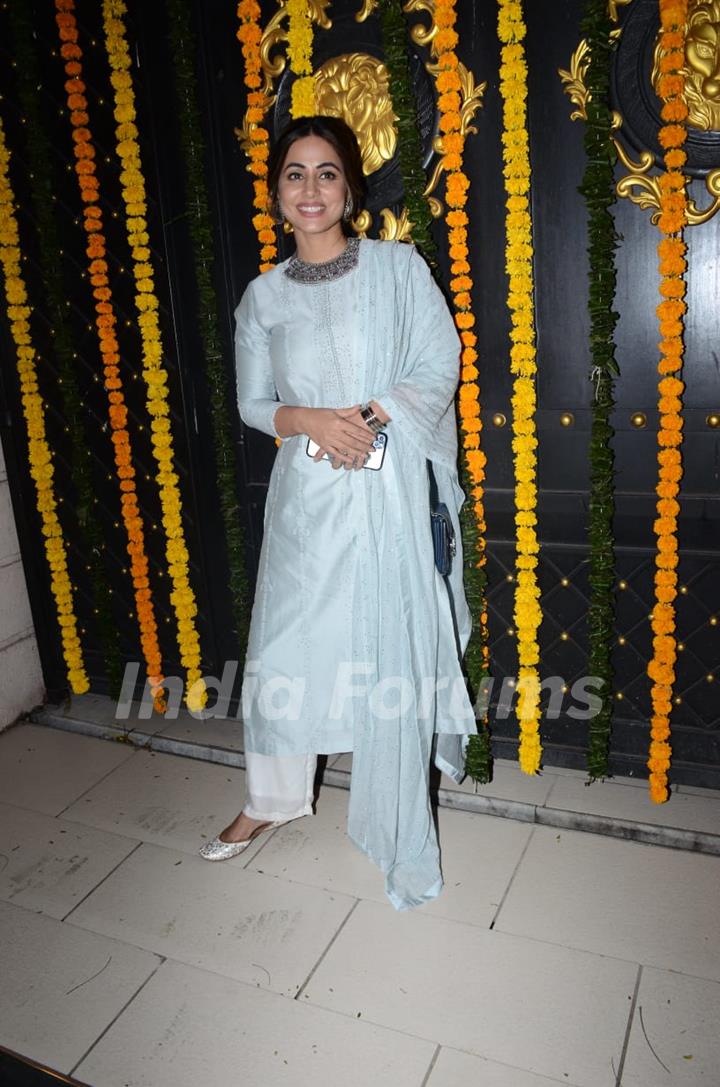 Diwali 2020: Television celebrities snapped at Ekta Kapoor's residence!