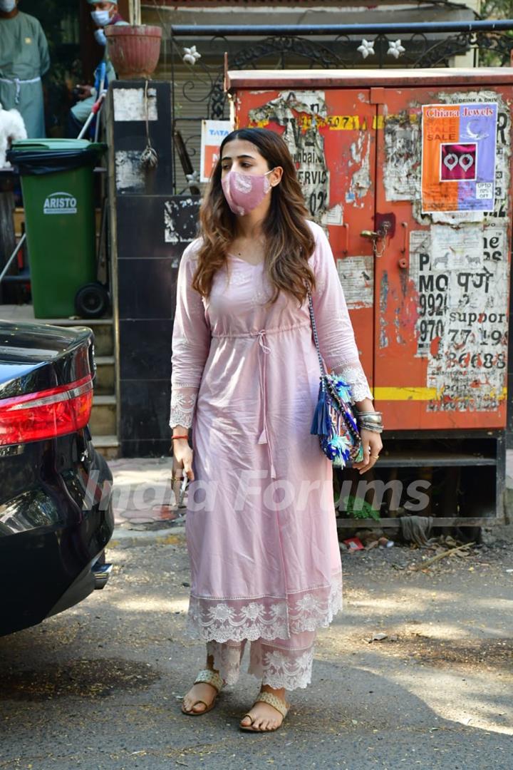 Nupur Sanon snapped around the town!