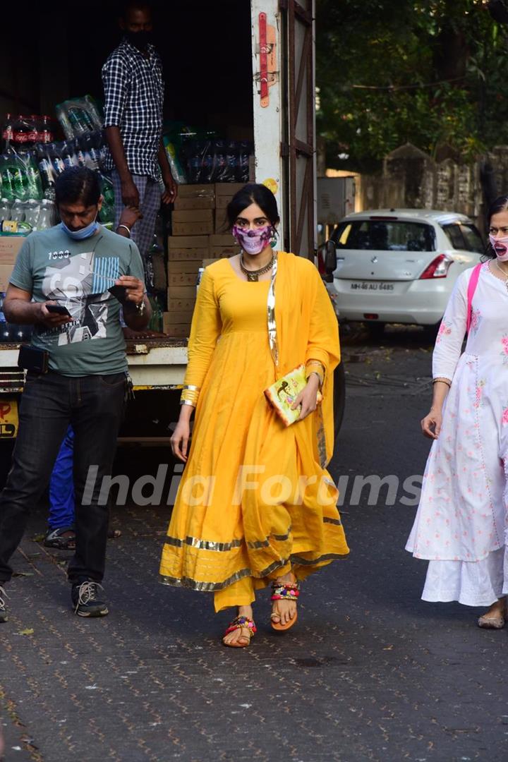 Adah Sharma snapped around the town