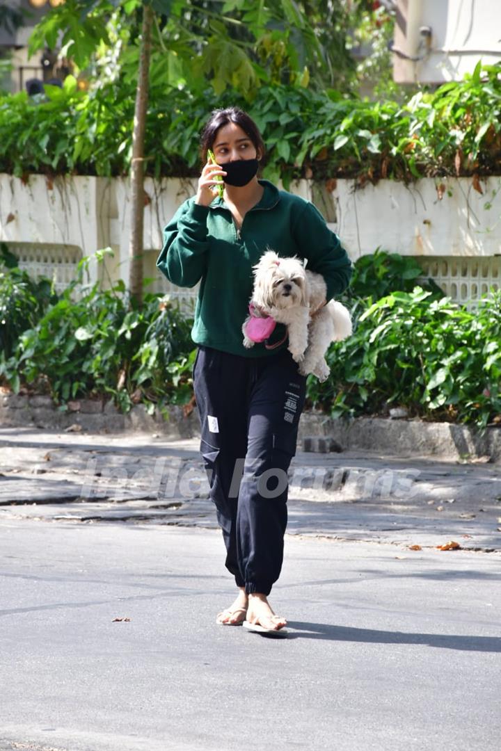 Neha Sharma snapped around the town