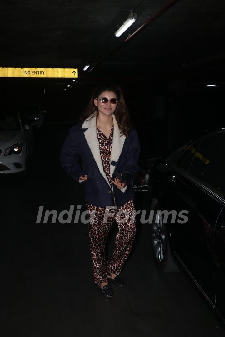 Urvashi Rautela snapped at airport!