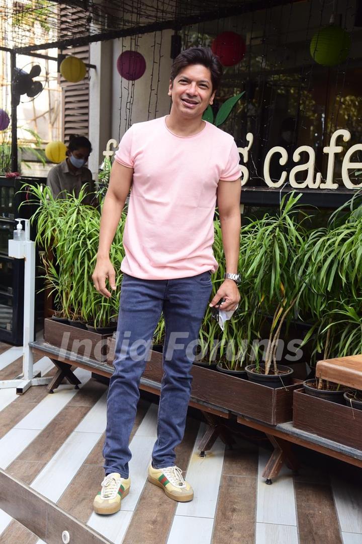 Shaan Mukherjee snapped at Bandra