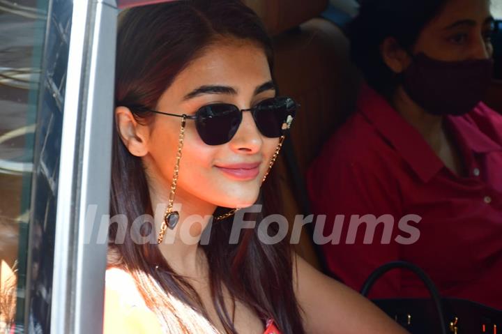 Pooja Hegde snapped at Bandra