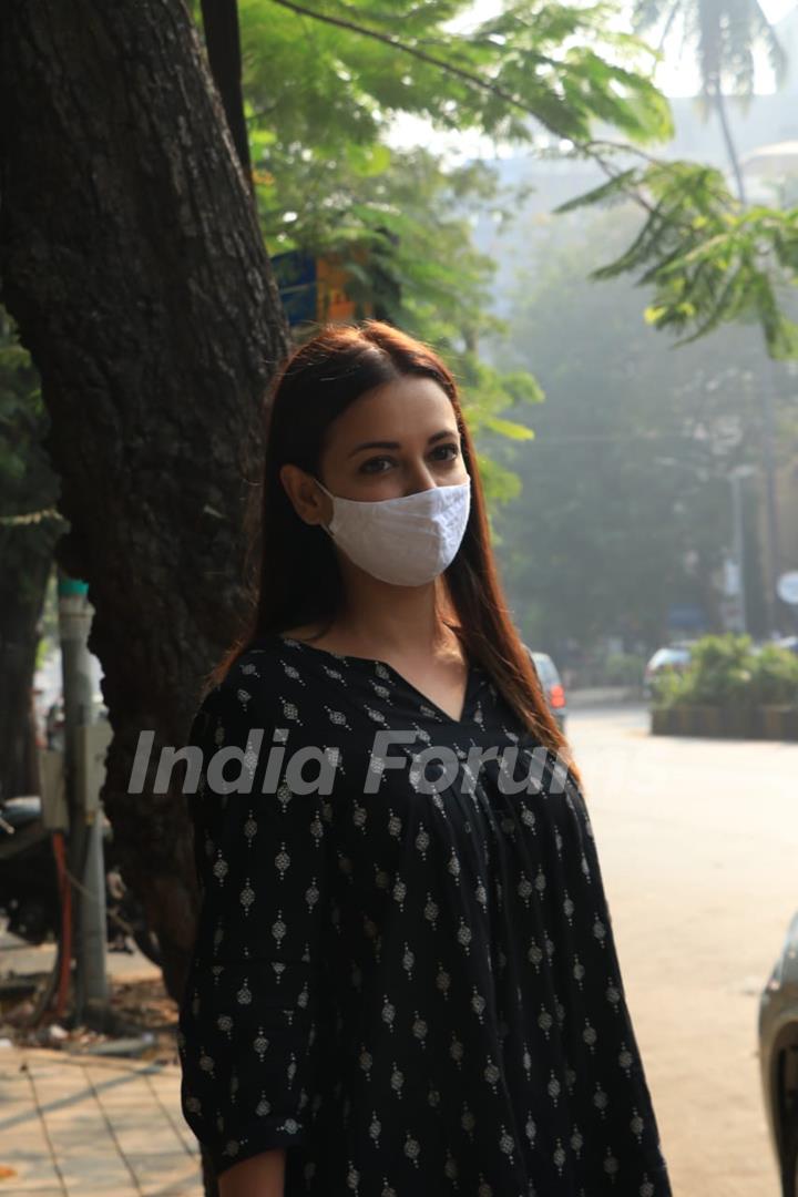 Dia Mirza snapped around the town