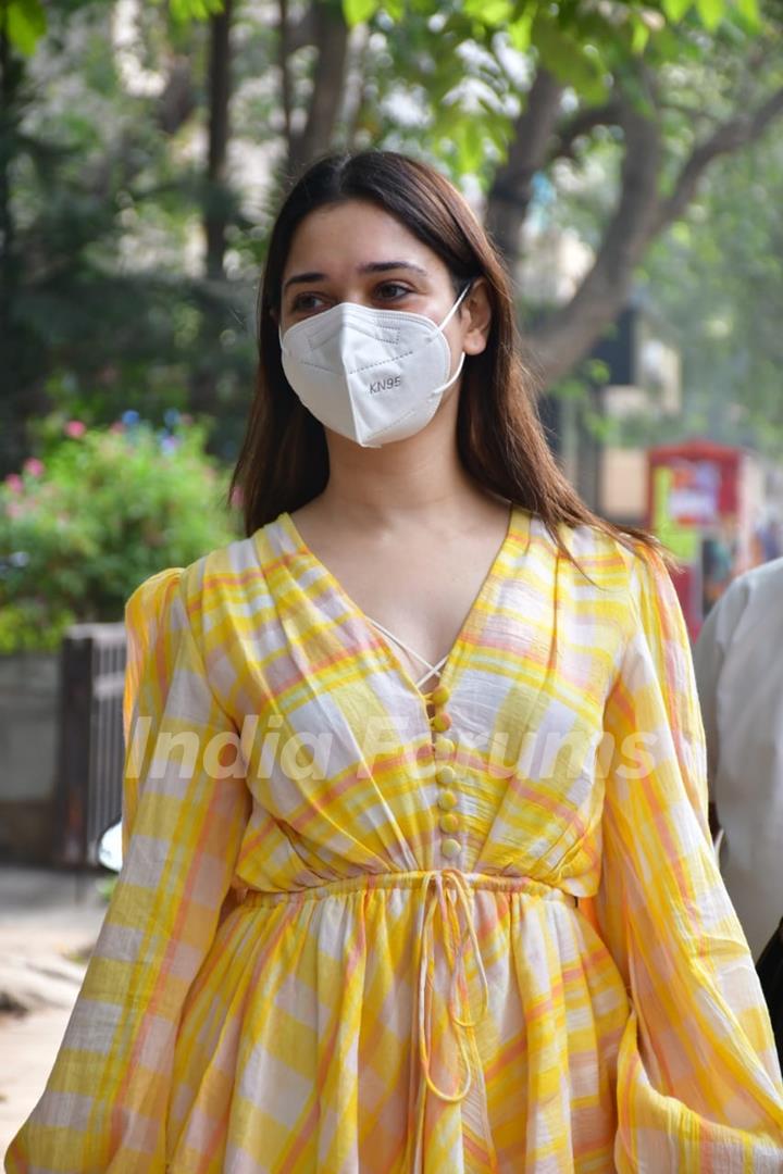 Tamannaah Bhatia snapped around the town