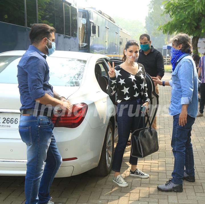 Sunny Leone snapped at Wadala