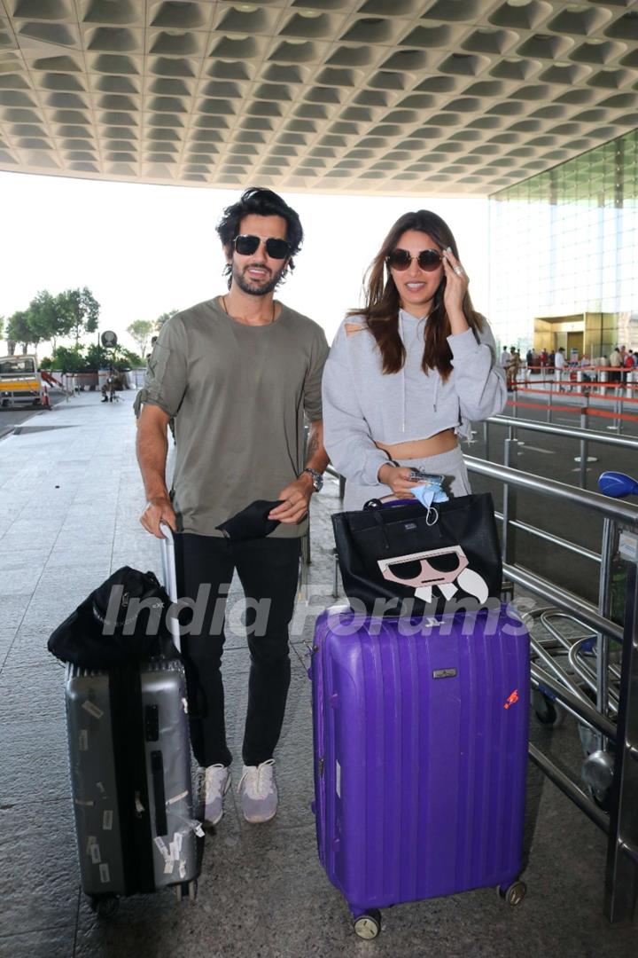 Aditya Seal and Anushka Ranjan snapped at Airport!