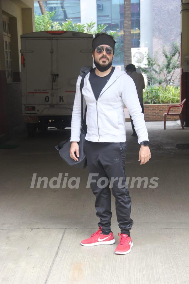 Emraan Hashmi snapped at Gym