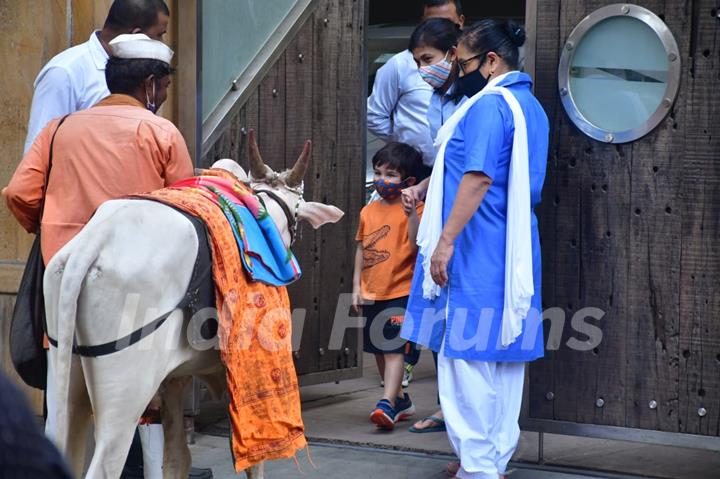 Taimur Ali Khan snapped at Bandra