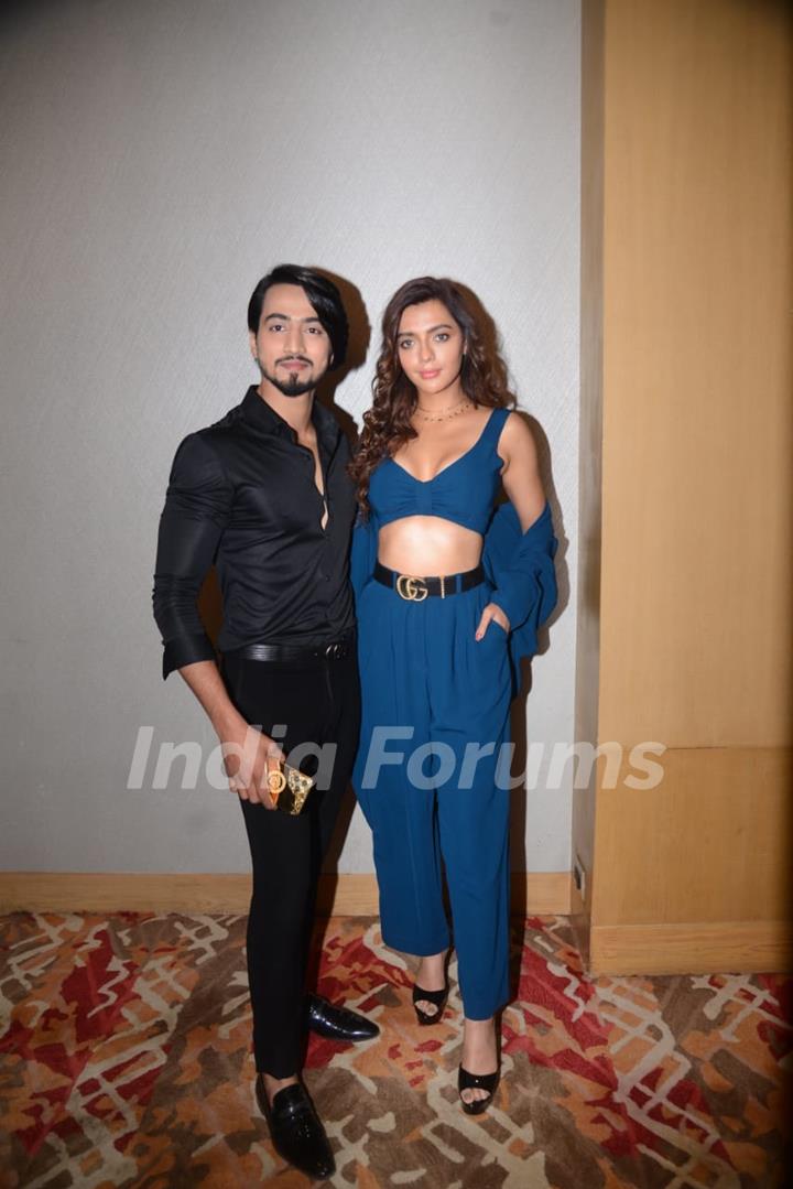 Faisal Shaikh and Ruhi Singh at the promotions of 'Bang Bang'