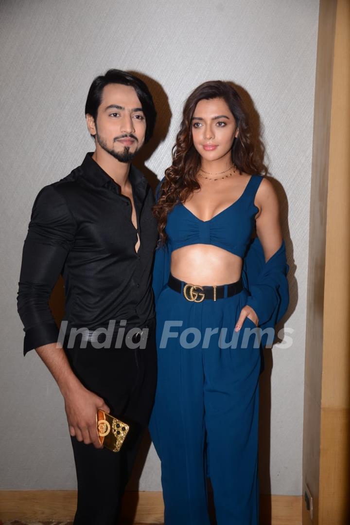 Faisal Shaikh and Ruhi Singh at the promotions of 'Bang Bang'