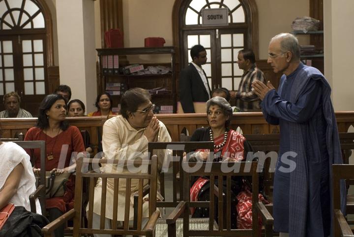 Court scene from the movie Mittal V/S Mittal