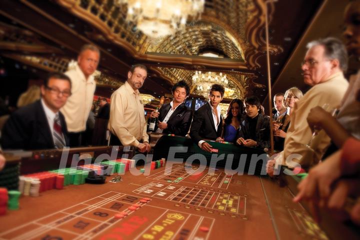 Shahid Kapoor playing in casino