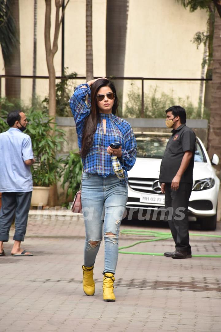 Meera Chopra snapped in andheri