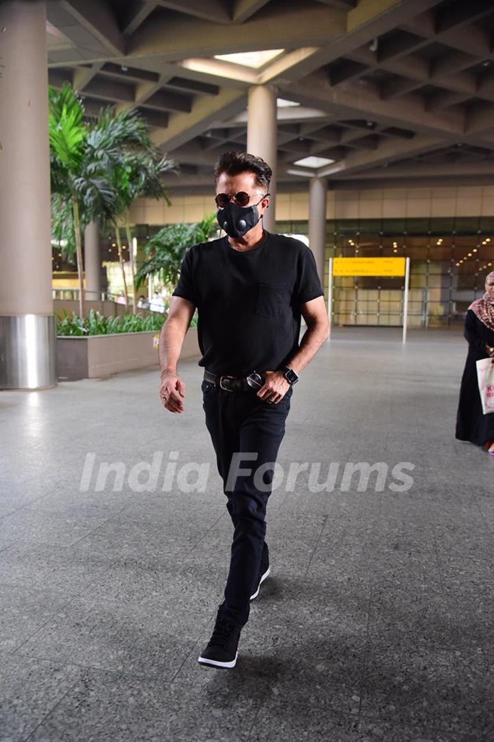 Anil Kapoor snapped at airport