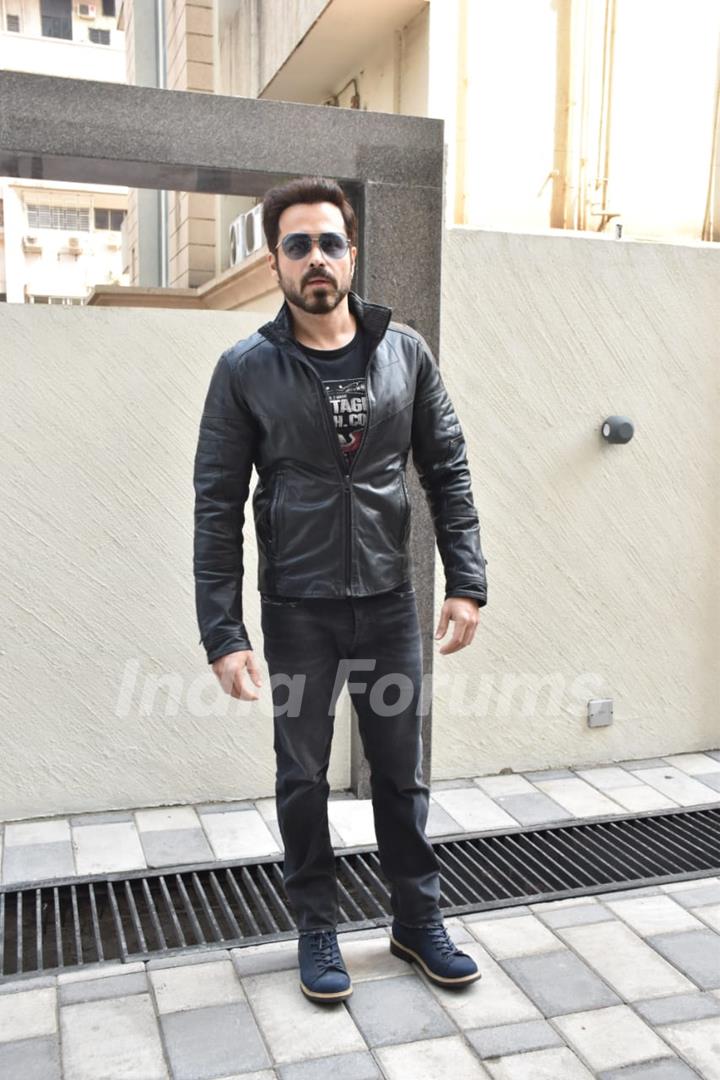 Emraan Hashmi snapped at T-series office in Andheri