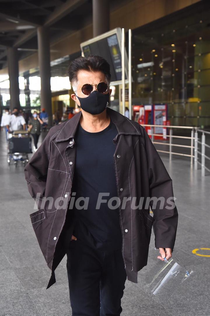 Anil Kapoor snapped at airport