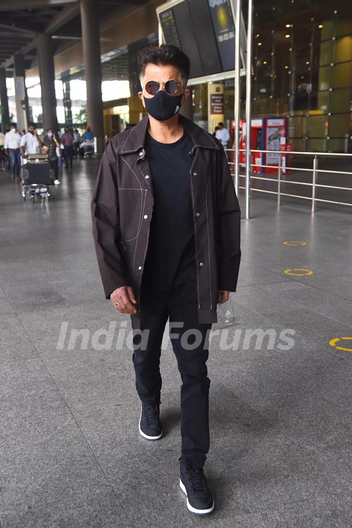 Anil Kapoor snapped at airport