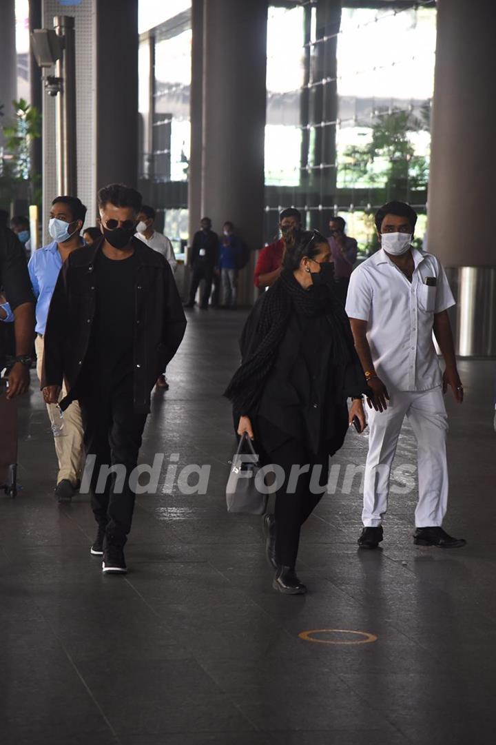 Anil Kapoor snapped at airport