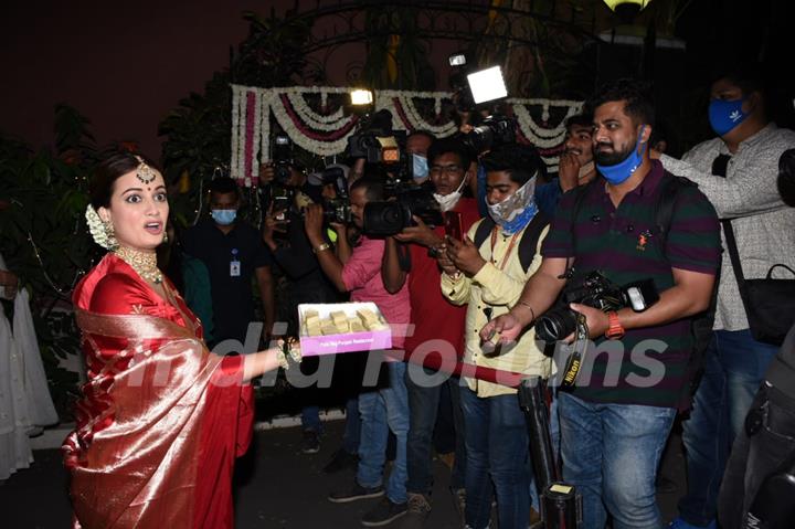 Inside Dia Mirza and Vaibhav Rekhi wedding