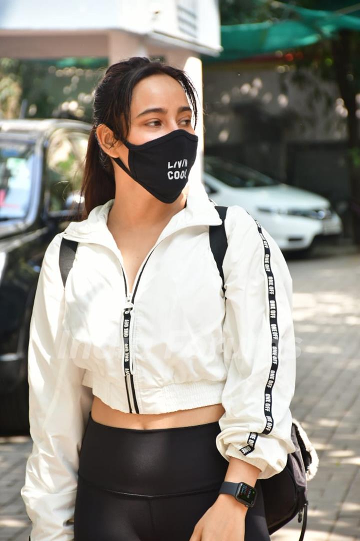 Neha Sharma snapped at Bandra