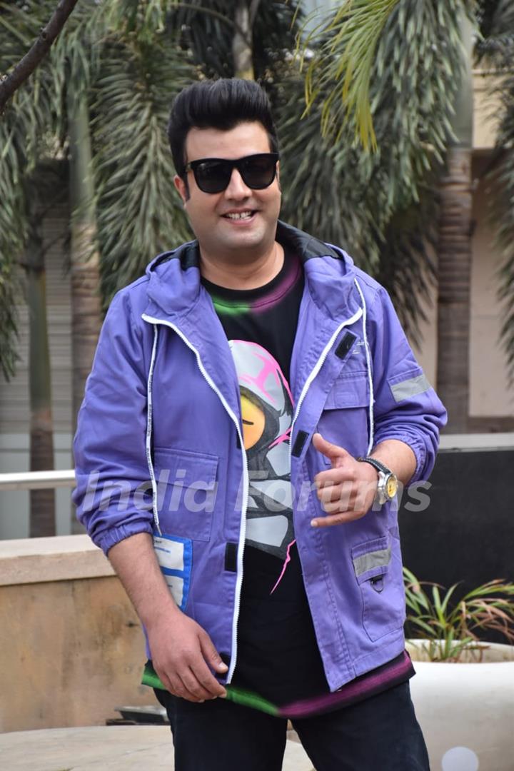 Varun Sharma at the promotions of Roohi