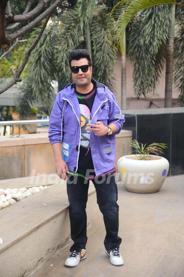 Varun Sharma at the promotions of Roohi