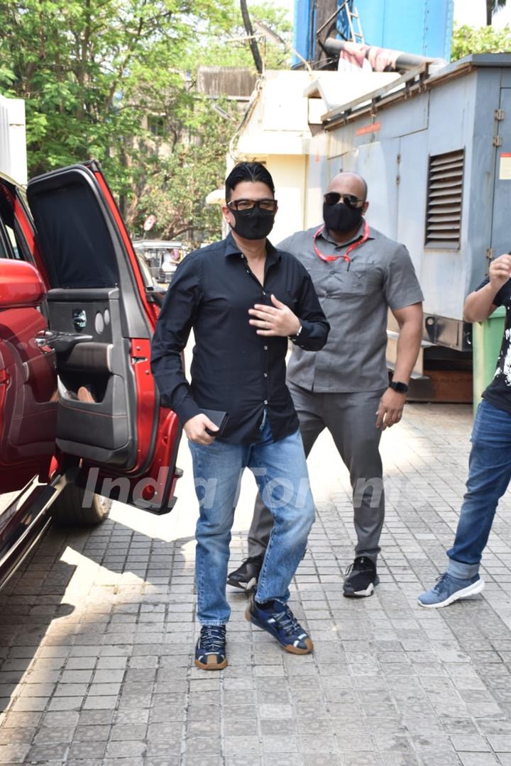 Bhushan Kumar snapped at PVR, Juhu