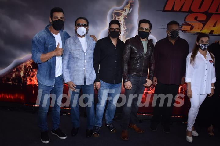 Mumbai Saga cast at the trailer launch