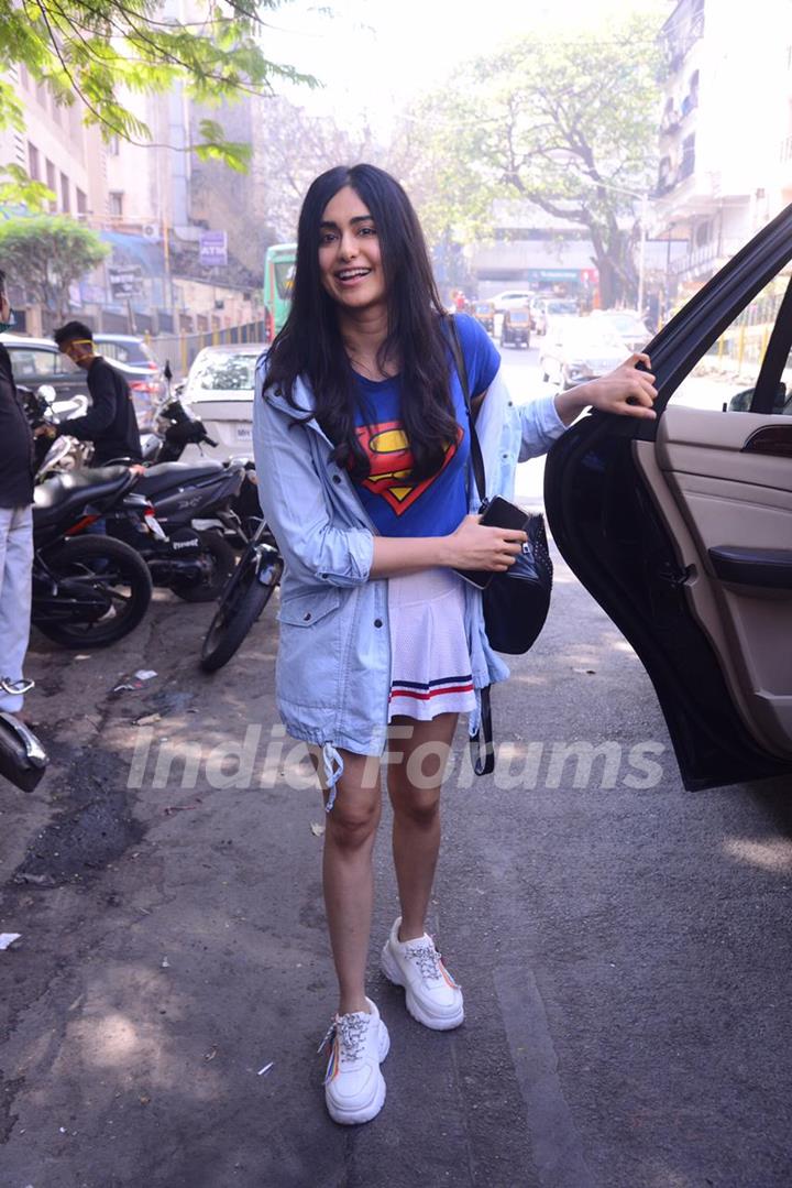 Adah Sharma spotted at Bandra