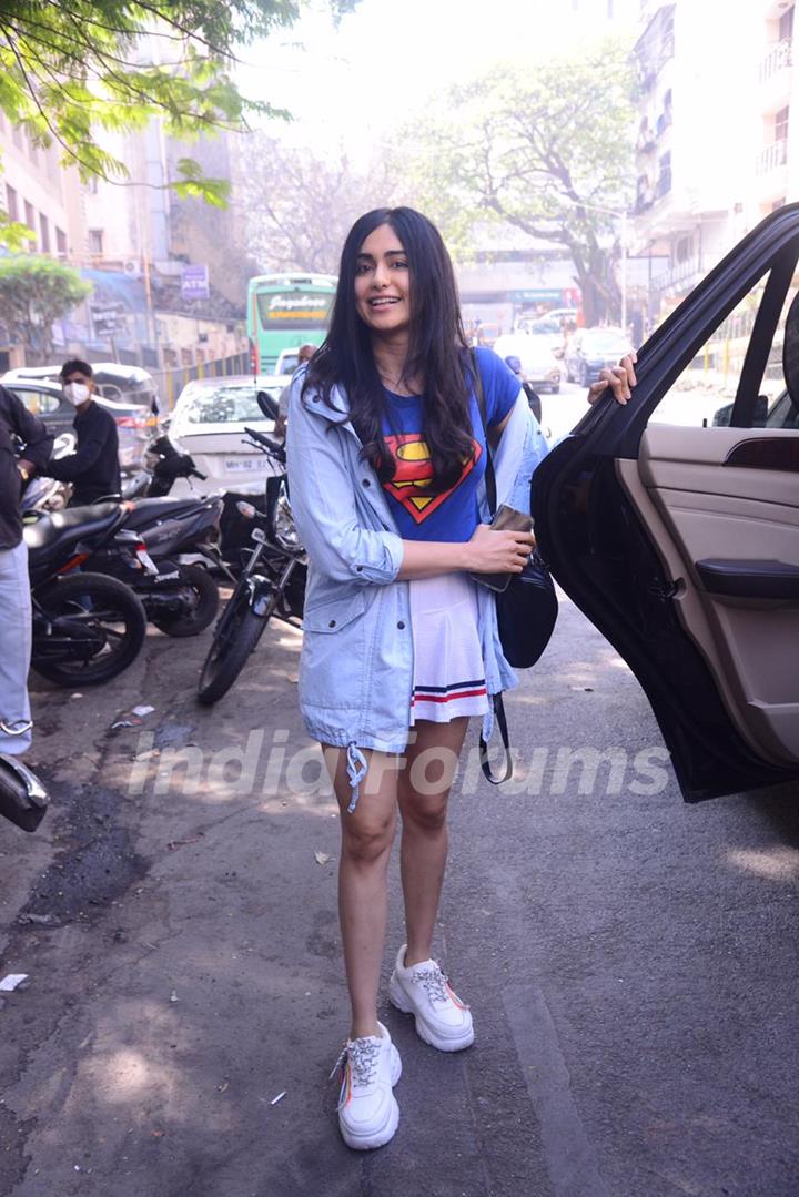 Adah Sharma spotted at Bandra