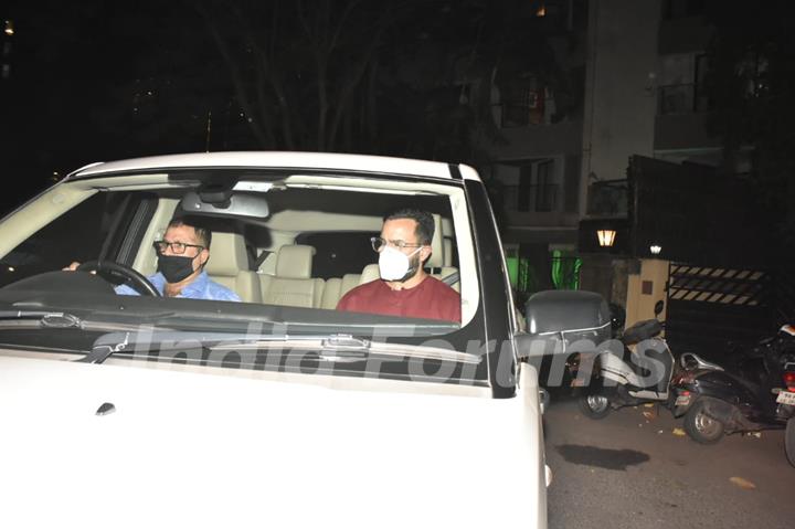 Saif Ali Khan at Ibrahim Ali Khan's birthday bash