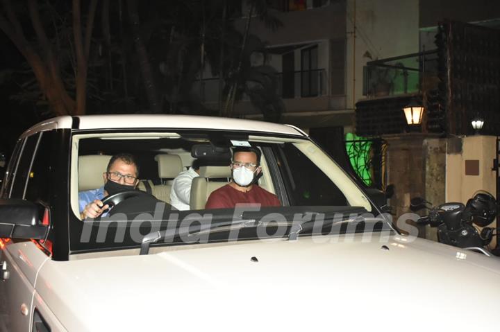 Saif Ali Khan at Ibrahim Ali Khan's birthday bash