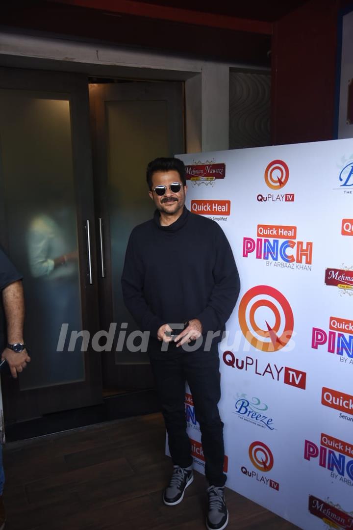 Anil Kapoor shoots for Arbaaz Khan's talk show - Pinch