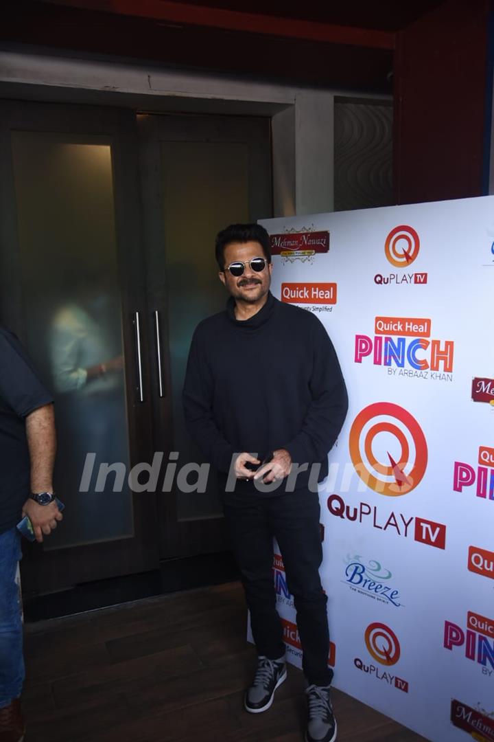 Anil Kapoor shoots for Arbaaz Khan's talk show - Pinch