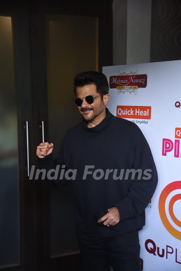 Anil Kapoor shoots for Arbaaz Khan's talk show - Pinch