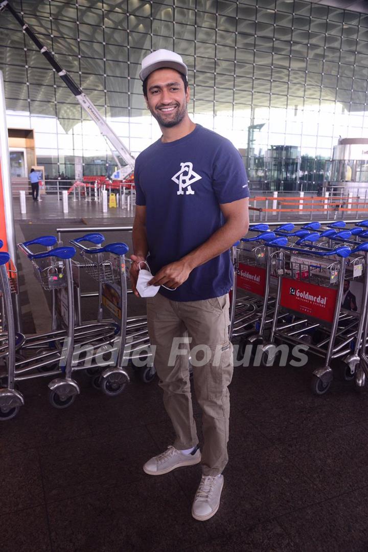 Vicky Kaushal spotted at airport