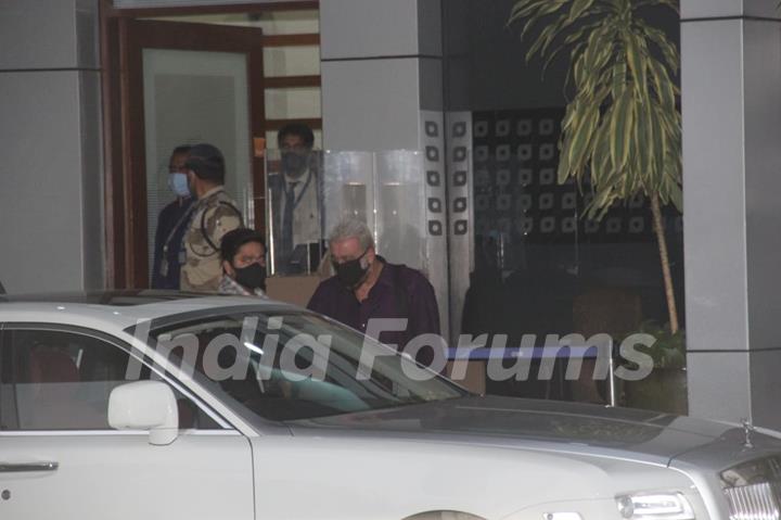 Sanjay Dutt snapped at Kalina Airport