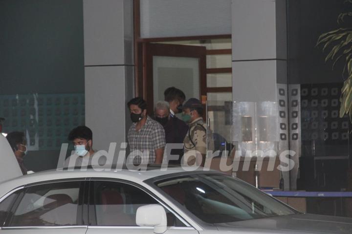 Sanjay Dutt snapped at Kalina Airport