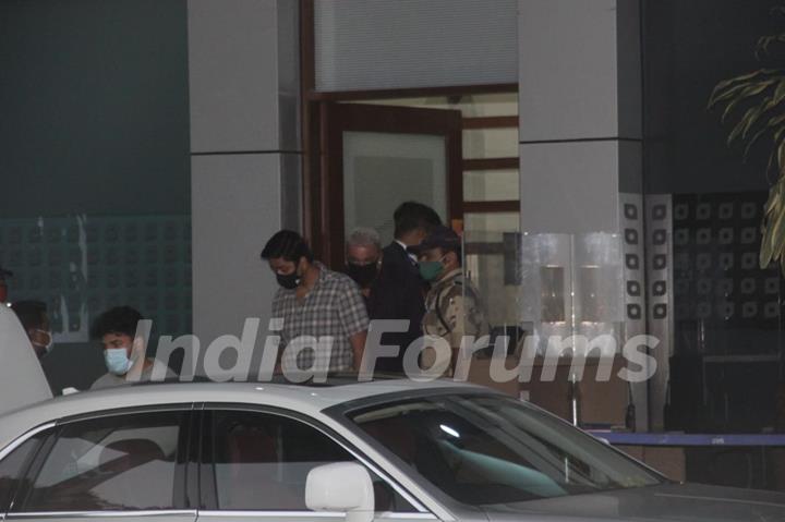 Sanjay Dutt snapped at Kalina Airport