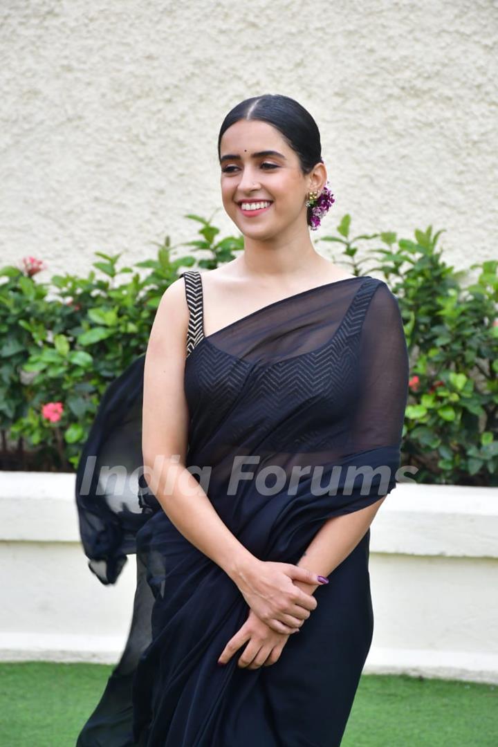 Sanya Malhotra snapped at Taj Lands End, Bandra